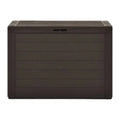 Storage Box for Outdoor Use in Durable Plastic - 120 x 60 x 70