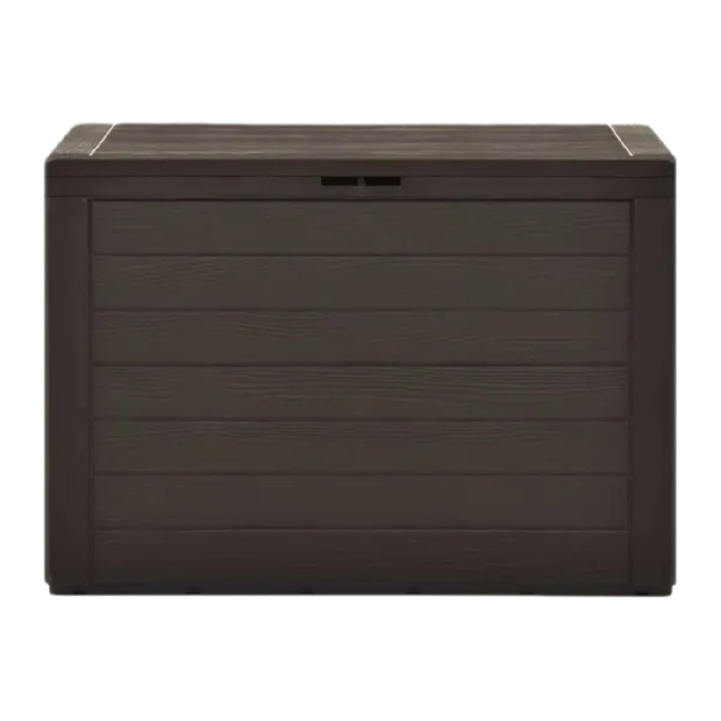 Storage Box for Outdoor Use in Durable Plastic - 120 x 60 x 70